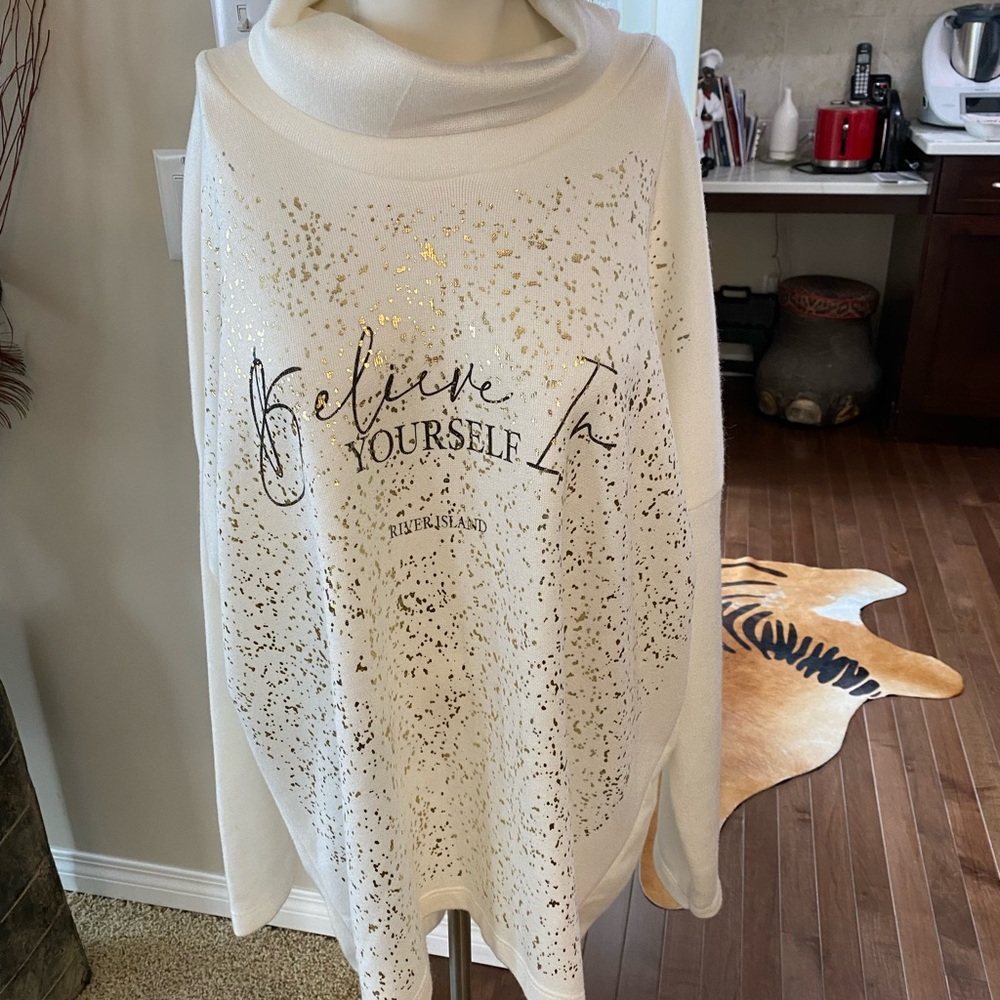 White sweater